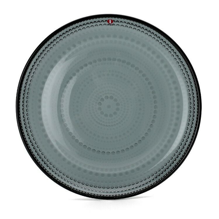 イッタラ（iittala） カステヘルミ/Kastehelmi プレート 24.8cm ダークグレー