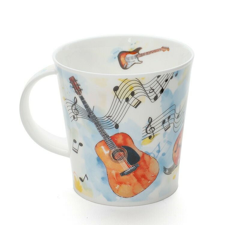 ダヌーン（Dunoon） CAIRNGORM マグカップ 音楽をつくろう「ギター」