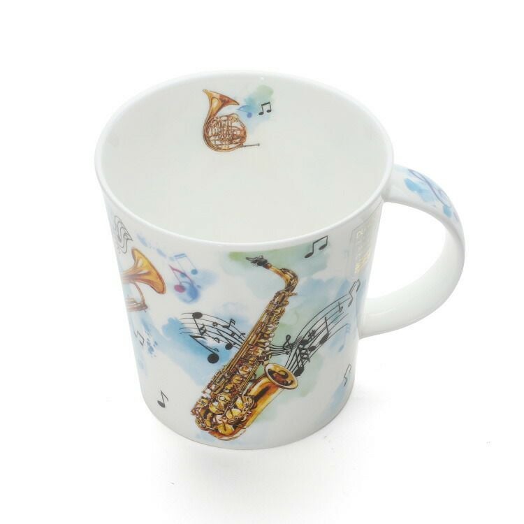 ダヌーン（Dunoon） CAIRNGORM マグカップ 音楽をつくろう「サックス」