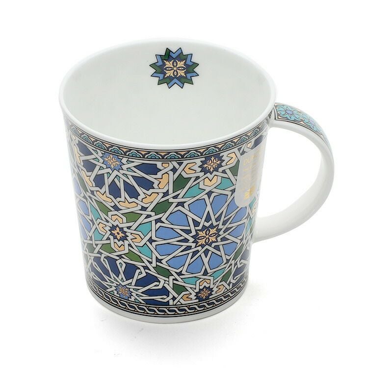 ダヌーン（Dunoon） LOMOND マグカップ 万華鏡 ブルー