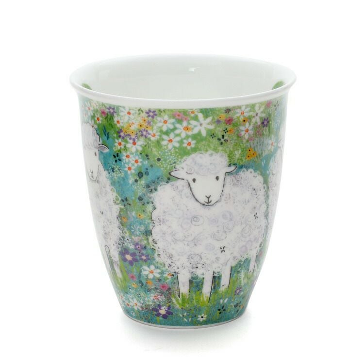 ダヌーン（Dunoon） NEVIS マグカップ お花畑のヒツジ