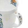 ダヌーン（Dunoon） NEVIS マグカップ ブルーの布団でお昼寝