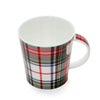 ダヌーン（Dunoon） CAIRNGORM マグカップ タータンチェック ホワイト×レッド