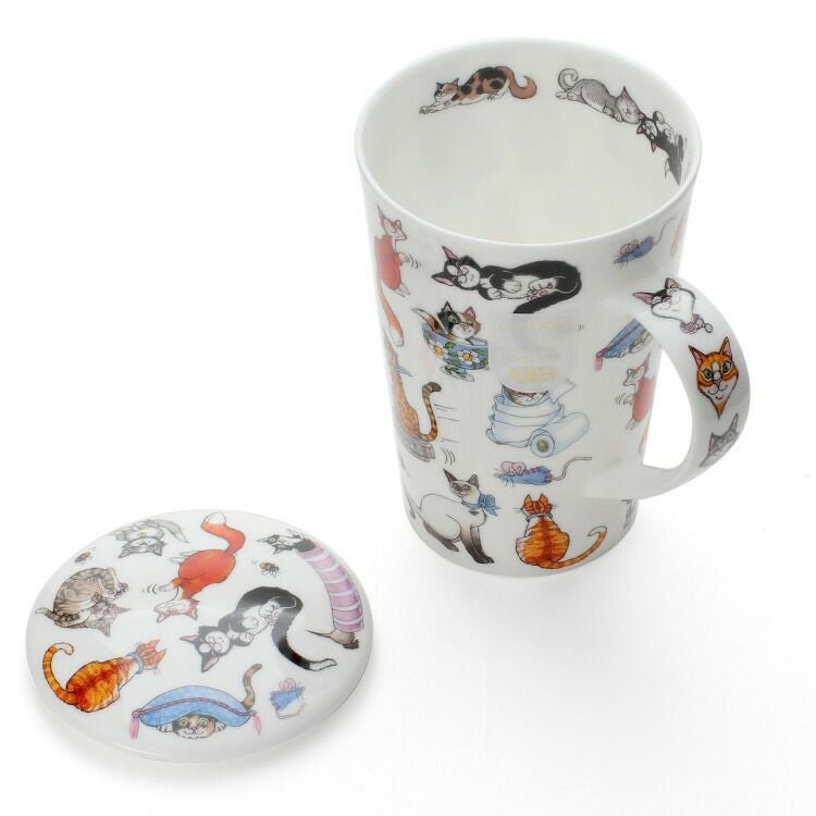 ダヌーン（Dunoon） SHETLAND SET マグカップ 猫の合唱