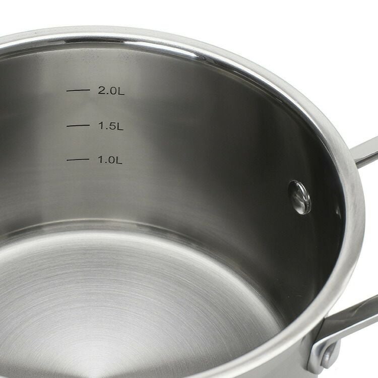 スキャンパン（SCANPAN） インパクト/Impact クッキングポット ガラス蓋付き 18cm