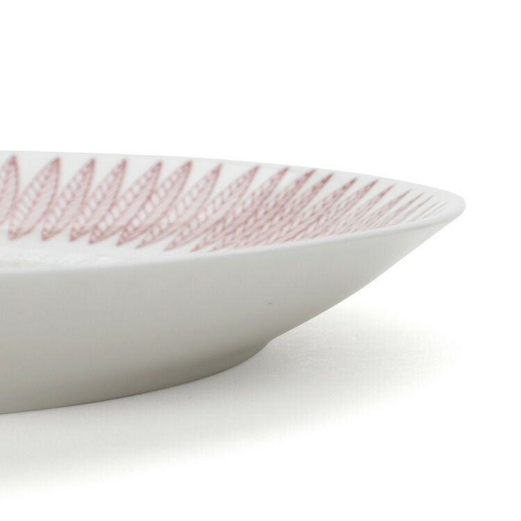 グスタフスベリ（Gustavsberg） サリックス/Salix プレート 22cm レッド 復刻版