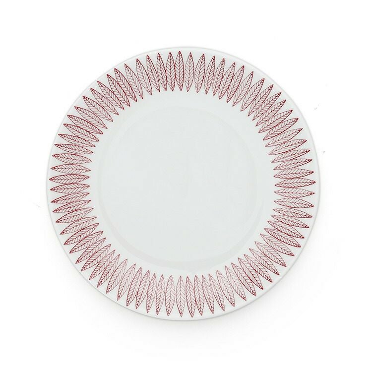 グスタフスベリ（Gustavsberg） サリックス/Salix ティーカップ＆ソーサー + プレート 22cm レッド 復刻版