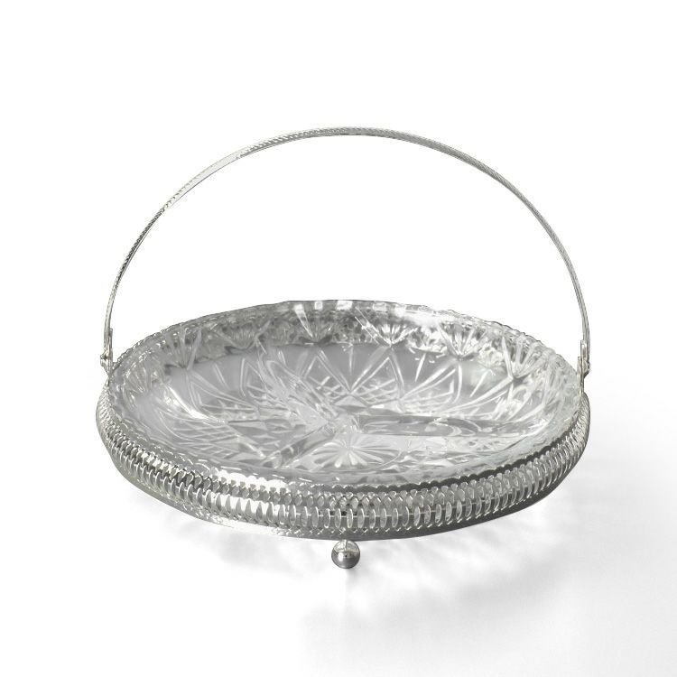 クイーンアン（QUEEN ANNE ） オードブルプレート(仕切り有り・ハンドル付き)