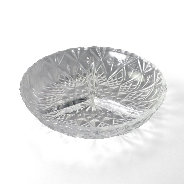 クイーンアン（QUEEN ANNE ） オードブルプレート(仕切り有り・ハンドル付き)