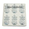 マリメッコ（marimekko） ヴィヒキルース(ウェディングローズ)/VIHKIRUUSU ペーパーナプキン クリーム/グリーン
