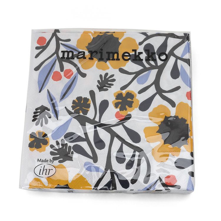 マリメッコ（marimekko） ミケロ/MYKERO ペーパーナプキン イエロー