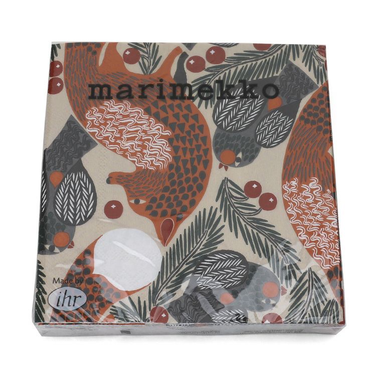 マリメッコ（marimekko） ケトゥンマルヤ/KETUNMARJA ペーパーナプキン リネン