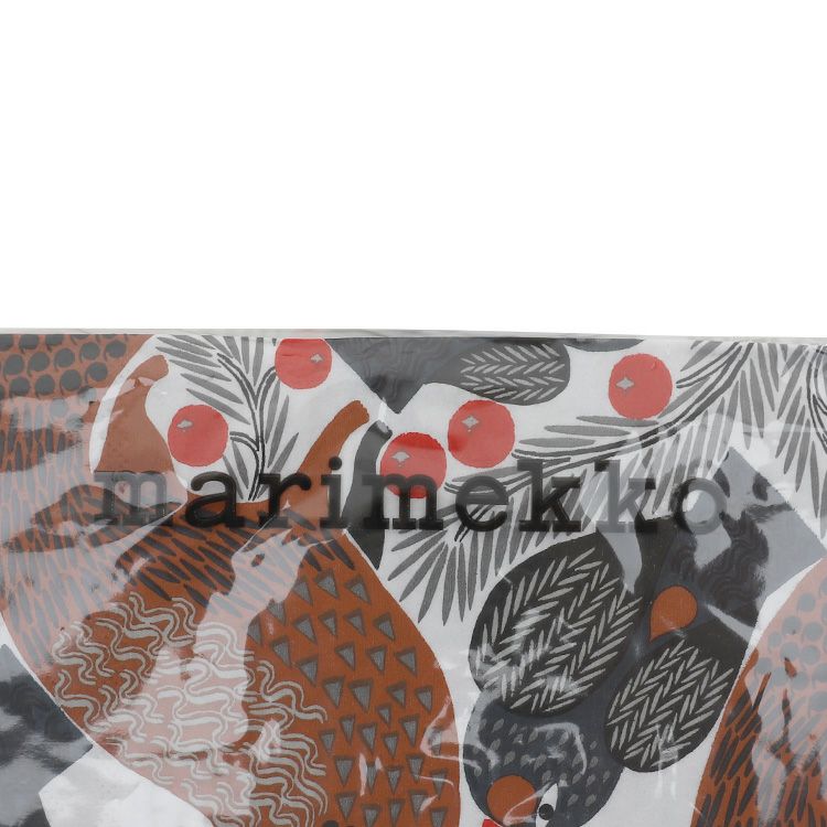 マリメッコ（marimekko） ケトゥンマルヤ/KETUNMARJA ペーパーナプキン ホワイト