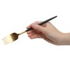 クチポール（Cutipol） ナウ/NAU ディナーフォーク ブラックマットゴールド