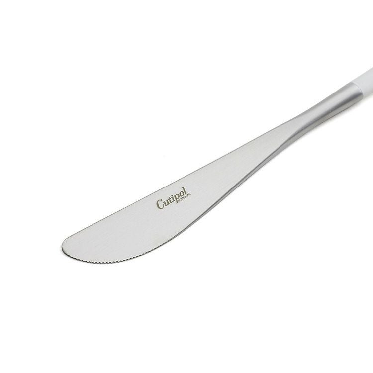 クチポール（Cutipol） ナウ/NAU ディナーナイフ/テーブルナイフ ホワイト