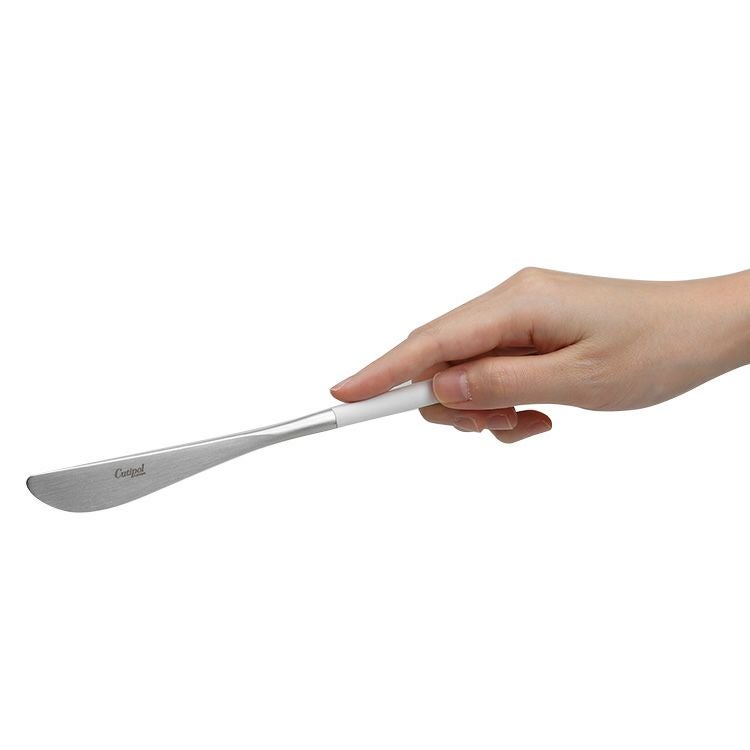 クチポール（Cutipol） ナウ/NAU ディナーナイフ/テーブルナイフ ホワイト