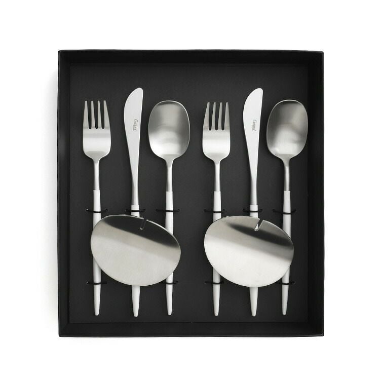 クチポール（Cutipol） ナウ/NAU ディナー8点セット 化粧箱付 ホワイト