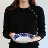 白山陶器 ブルーム フリーディッシュ 20cm