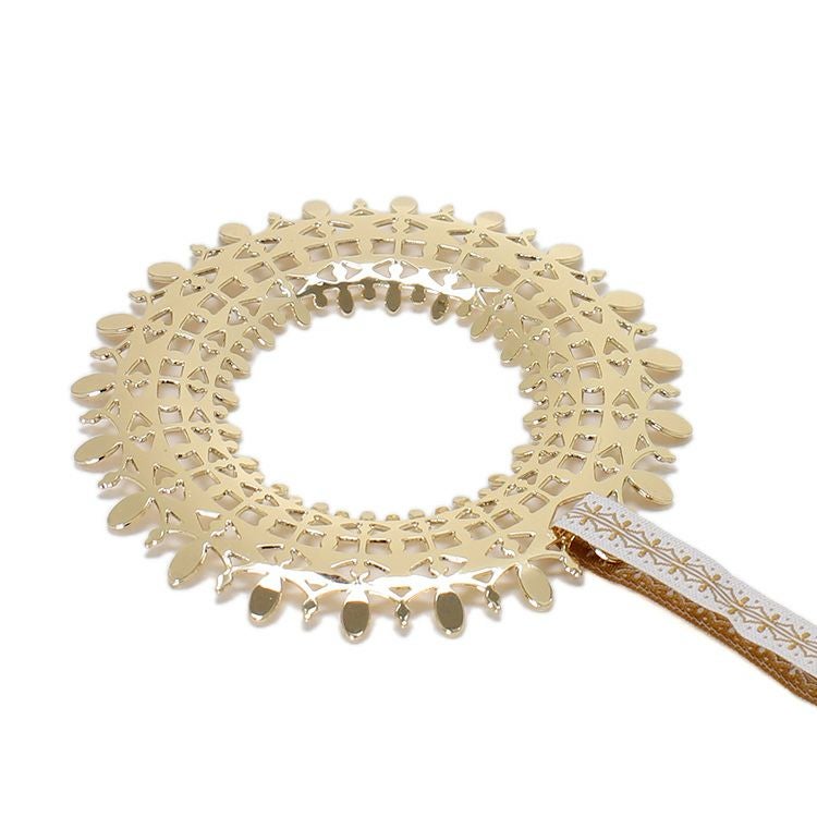 ビヨン・ヴィンブラッド（BJORN WIINBLAD） クリスマスリース 7cm ゴールド