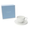 ウェッジウッド（WEDGWOOD） ジオ/Gio ティーカップ＆ソーサー 340mｌ ホワイト