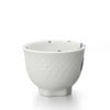 ウェッジウッド（WEDGWOOD） ストロベリーブルームインディゴ ジャパニーズティーカップ 200ml ホワイト