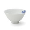 ウェッジウッド（WEDGWOOD） ストロベリーブルームインディゴ ライスボウル Lサイズ ホワイト