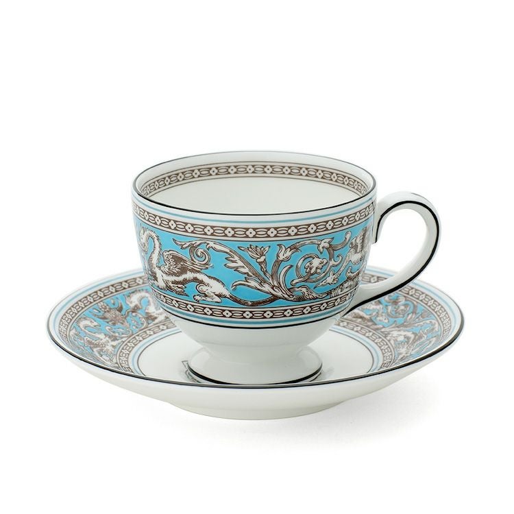 ウェッジウッド（WEDGWOOD） フロレンティーン/Florentine ティー&コーヒー(兼用)カップ&ソーサー リー