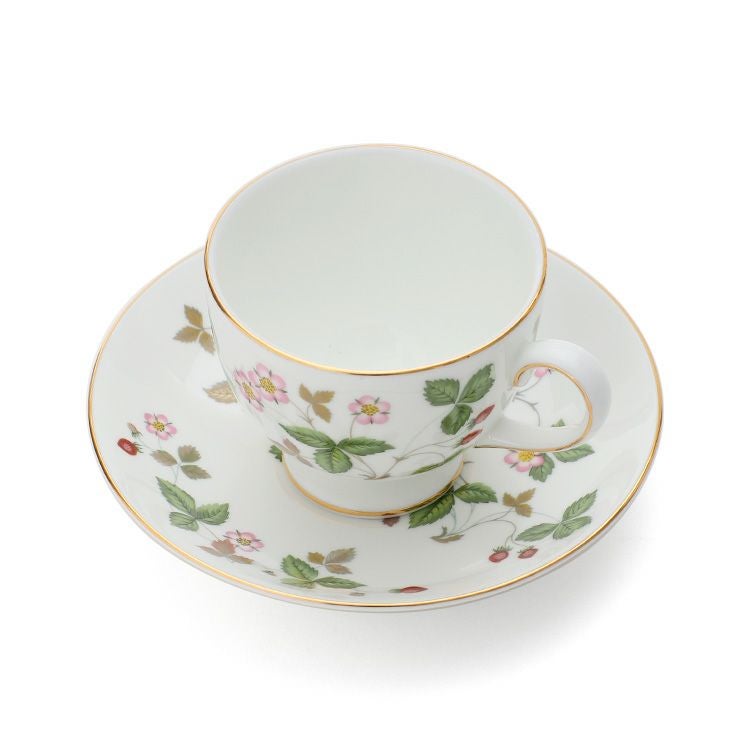 ウェッジウッド（WEDGWOOD） ワイルドストロベリー/Wild Strawberry ティー&コーヒーカップ&ソーサー