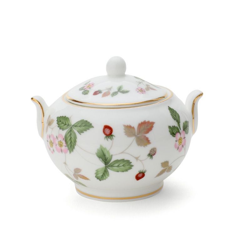 ウェッジウッド（WEDGWOOD） ワイルドストロベリー/Wild Strawberry シュガーボックス