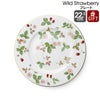 ウェッジウッド（WEDGWOOD） ワイルドストロベリー/Wild Strawberry プレート 23cm ホワイト