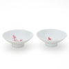 丸モ高木陶器 温感 平盃 ペア ホワイト