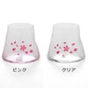 丸モ高木陶器 冷感 桜舞富士山 宝永グラス