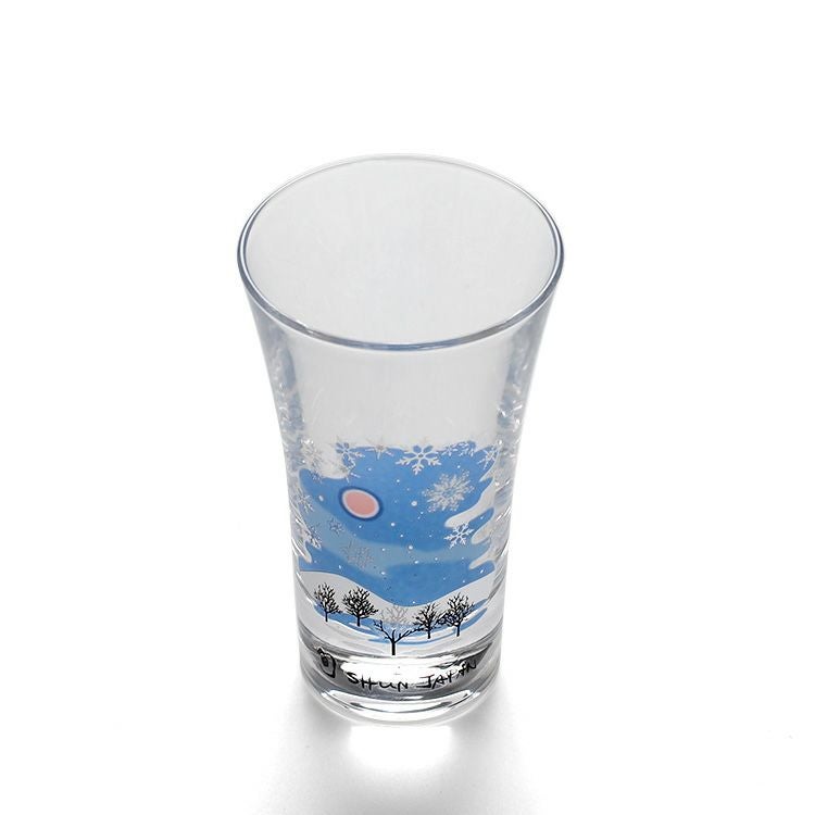 丸モ高木陶器 冷感 グラス天開 4点セット クリア