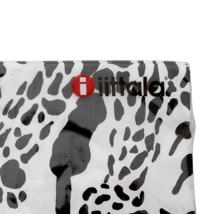 イッタラ（iittala） キュリアス マインド オブ オイバ トイッカ/OTC ペーパーナプキン ホワイト/ブラック