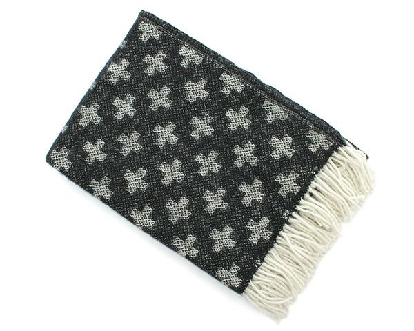 クリッパン（KLIPPAN） Plus/プラス ウール スローケット ブラック