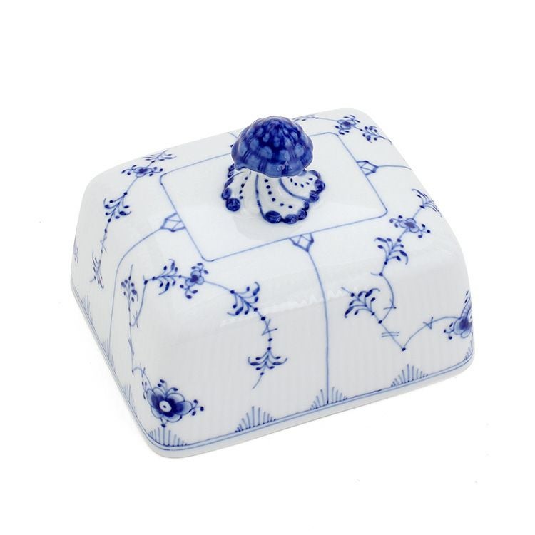 ロイヤルコペンハーゲン（Royal Copenhagen） ブルーフルーテッド プレイン/Blue Fluted Plain バターディッシュ