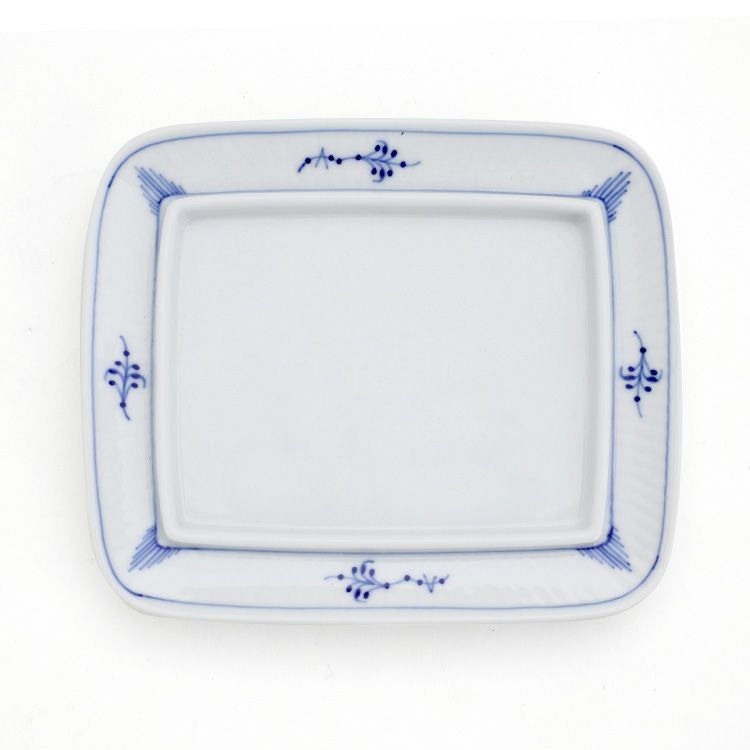 ロイヤルコペンハーゲン（Royal Copenhagen） ブルーフルーテッド プレイン/Blue Fluted Plain バターディッシュ