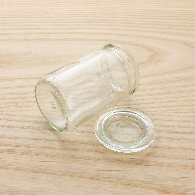 ウェック（WECK） ストレート/Straight シェイプ ガラスキャニスター140ml 直径XSサイズ