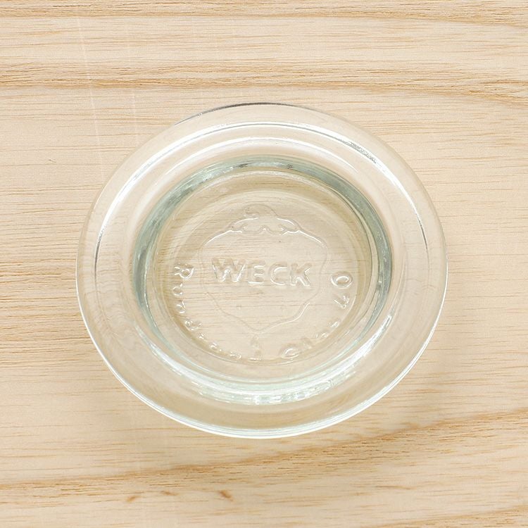 ウェック（WECK） ストレート/Straight シェイプ ガラスキャニスター140ml 直径XSサイズ