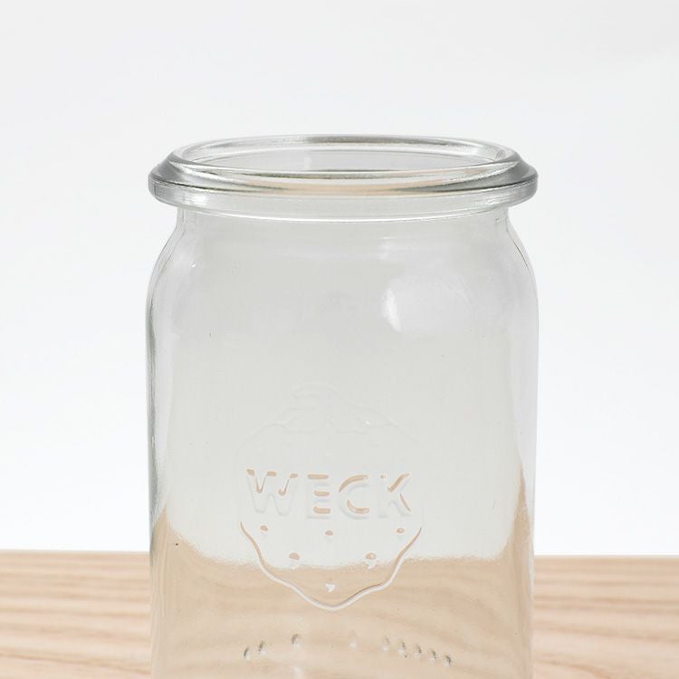 ウェック（WECK） ストレート/Straight シェイプ ガラスキャニスター140ml 直径XSサイズ