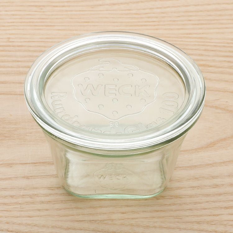 ウェック（WECK） クアドロ/Quadro ガラスキャニスター 290ml 直径Lサイズ
