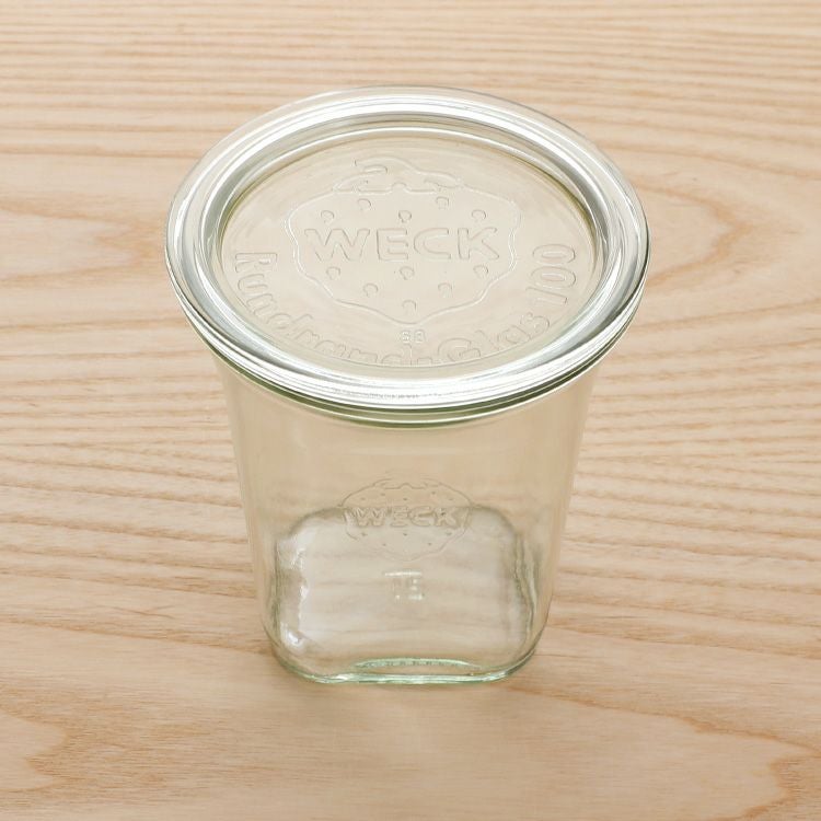 ウェック（WECK） クアドロ/Quadro ガラスキャニスター 545ml 直径Lサイズ