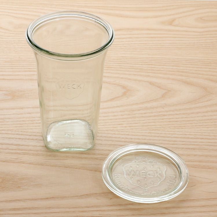 ウェック（WECK） クアドロ/Quadro ガラスキャニスター 795ml 直径Lサイズ