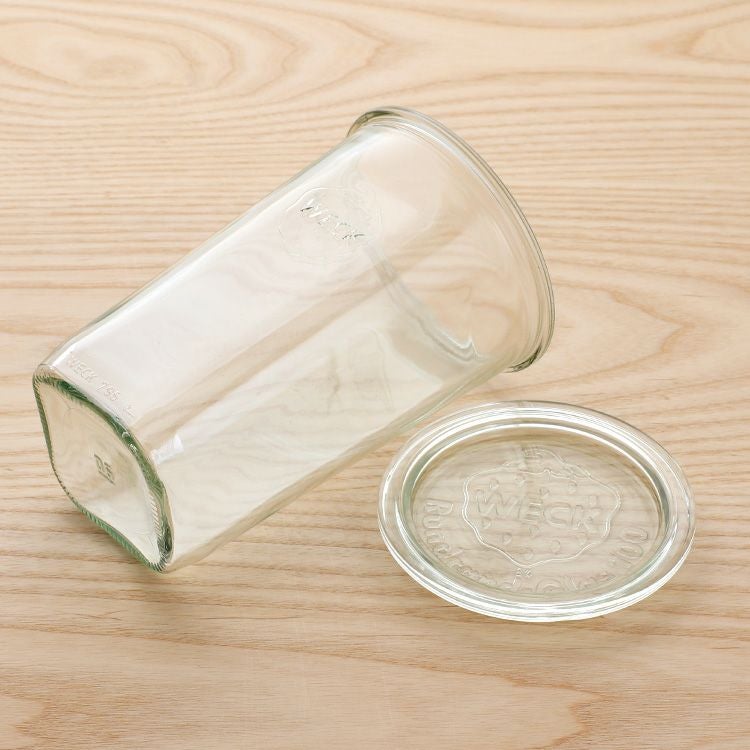 ウェック（WECK） クアドロ/Quadro ガラスキャニスター 795ml 直径Lサイズ