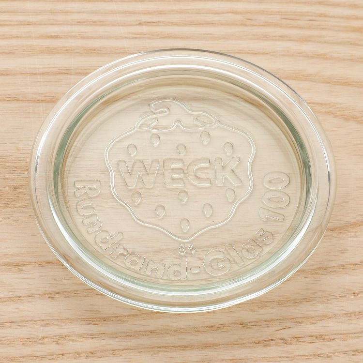 ウェック（WECK） クアドロ/Quadro ガラスキャニスター 795ml 直径Lサイズ 6個セット