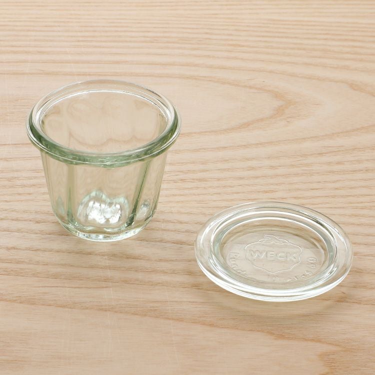 ウェック（WECK） クグロフ/Kouglof ガラスキャニスター 80ml 直径Sサイズ