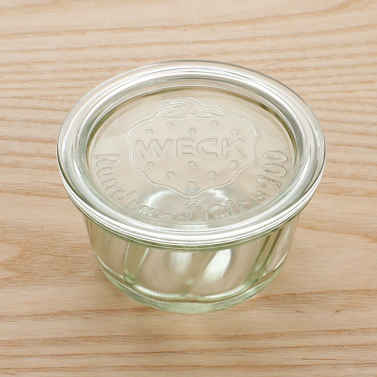 ウェック（WECK） クグロフ/Kouglof ガラスキャニスター 280ml 直径Lサイズ