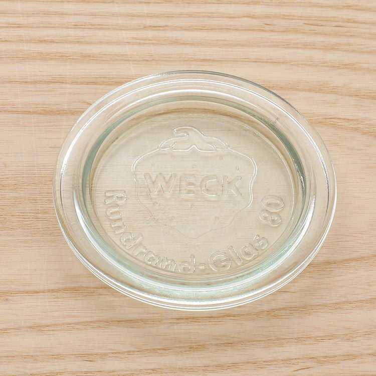 ウェック（WECK） クグロフ/Kouglof ガラスキャニスター 165ml 直径Mサイズ 6個セット