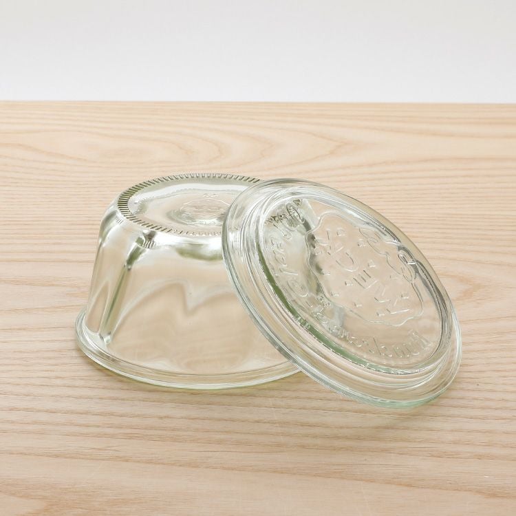 ウェック（WECK） クグロフ/Kouglof ガラスキャニスター 280ml 直径Lサイズ 6個セット