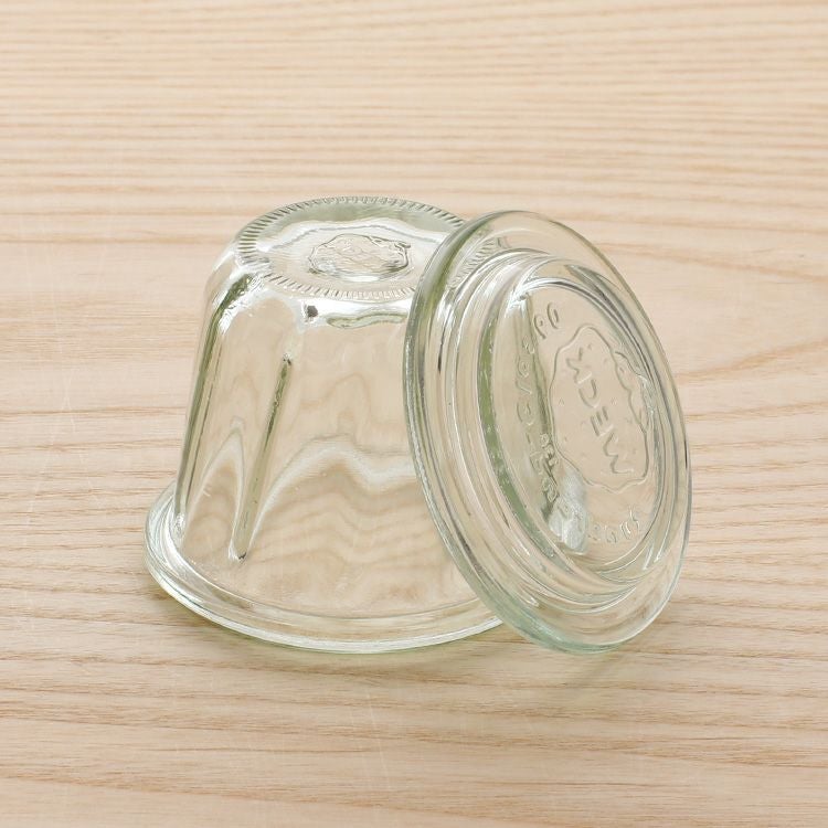 ウェック（WECK） クグロフ/Kouglof プラスティックカバー付クグロフ80mlx6個セット